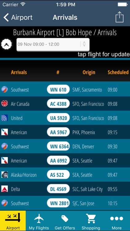 Burbank Airport Pro (BUR) + Flight Tracker