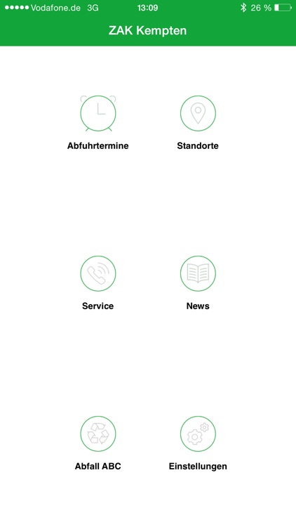 ZAK Abfall App