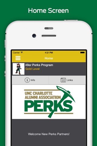 UNC Charlotte Alumni Perks Program screenshot 2