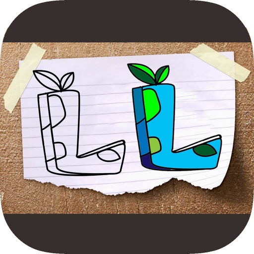 Preschool Color Book - Make Colorful Letters & Number By Coloring icon