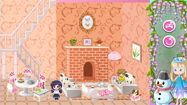 Princess Snow Home Design - Princess's Doll House(圖3)-速報App