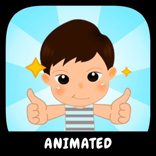 Boy Animated Stickers icon