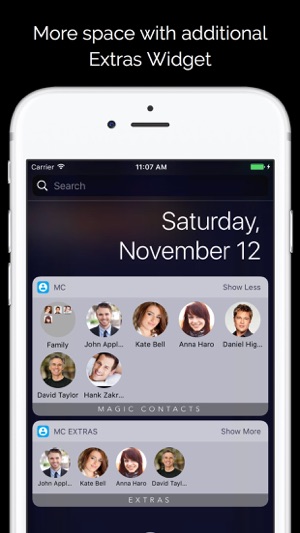 Magic Contacts Pro with Notification Center Widget(圖4)-速報App