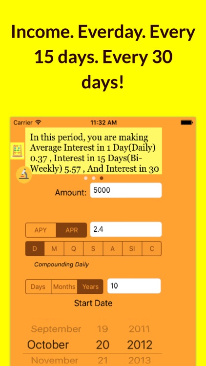 Illuminating Compound Interest Calculator screenshot-4