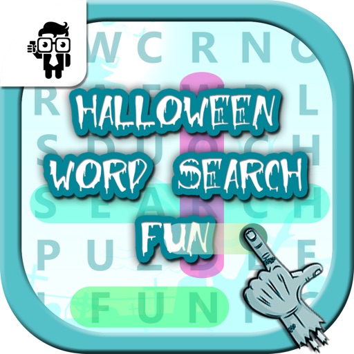 Halloween Word Search Fun Icon