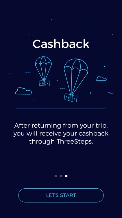 ThreeSteps | Cashback for travel bookings