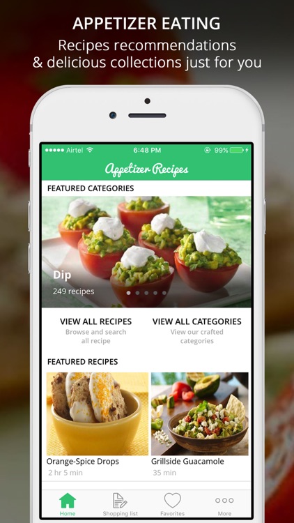 Appetizer Recipes Pro - Cook And Learn