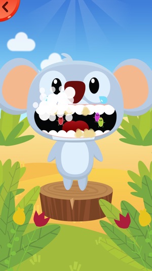 ANIMAL BRUSHING TEETH - Free Edu app for kids(圖1)-速報App