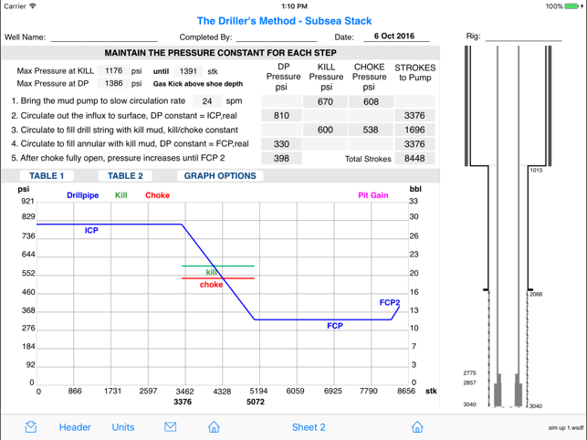 Driller's Method Worksheets(圖4)-速報App