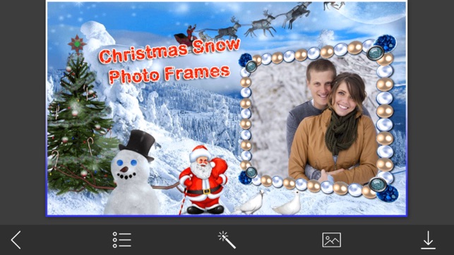 Xmas Hd Photo Frames - Inspiring Photo Editor(圖1)-速報App