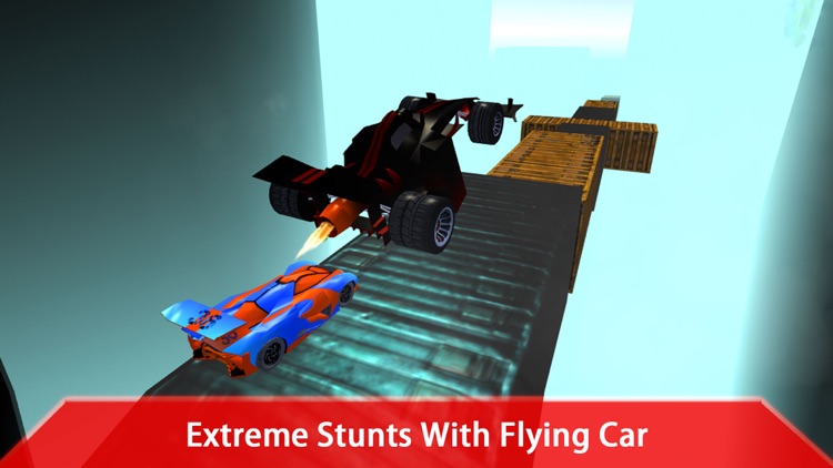 Extreme Stunt Flying Car Driving Racer Games