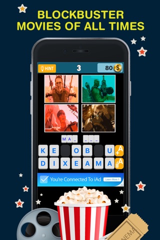 Guess The Movie - 4 pics 1 blockbuster movie title screenshot 3