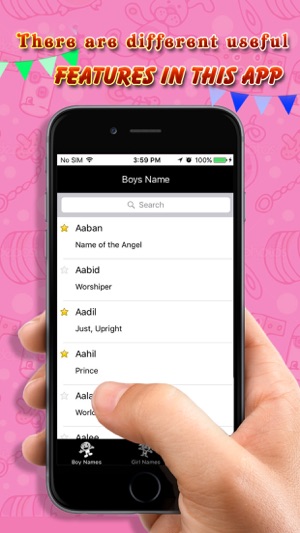 Islamic Baby Names Free - baby names & girl names with meani(圖3)-速報App