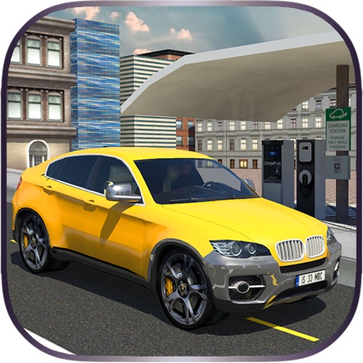 Electric Taxi Car Simulator 3D: A Driver Job iOS App