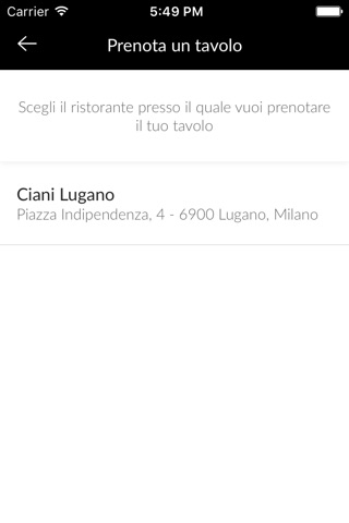 Ciani Lugano screenshot 3