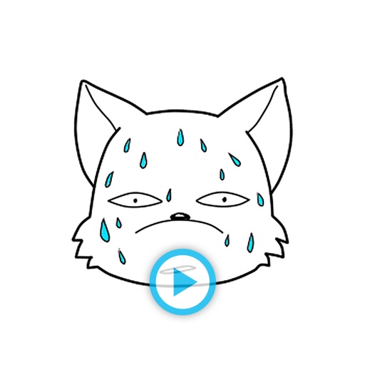Plain Corgi Dog - Animated Stickers icon
