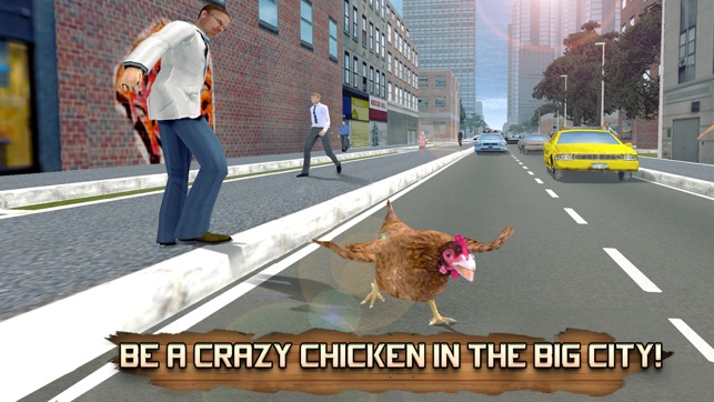 Crazy Chicken Simulator 3D: Farm Escape(圖1)-速報App