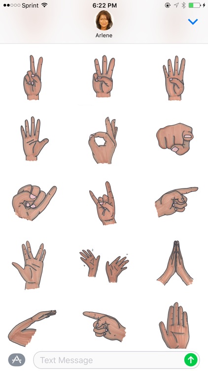 Hand Gestures - Beautifully drawn signs & signals screenshot-4