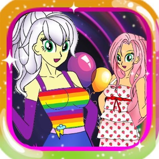 Rockstar Monster Pony High School Girls Dress Up iOS App
