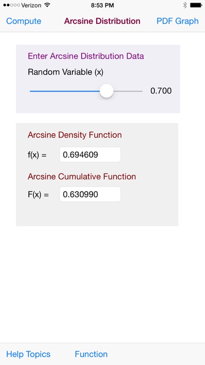 Arcsine Distribution screenshot-4