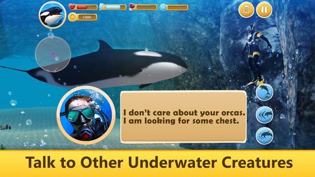 Ocean Whale Orca Simulator: Animal Quest 3D Full(圖3)-速報App