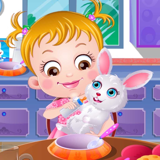 Baby Hazel Pet Care - Rabbit Bath,Feed Food,Play Fun icon