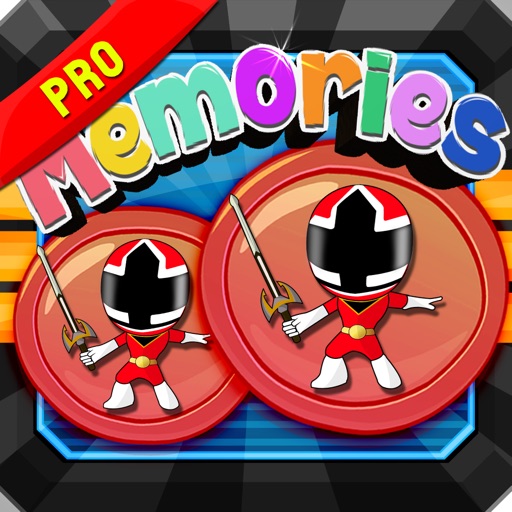 Memories Match Puzzles Pro "Rangers Samurai Hero "
