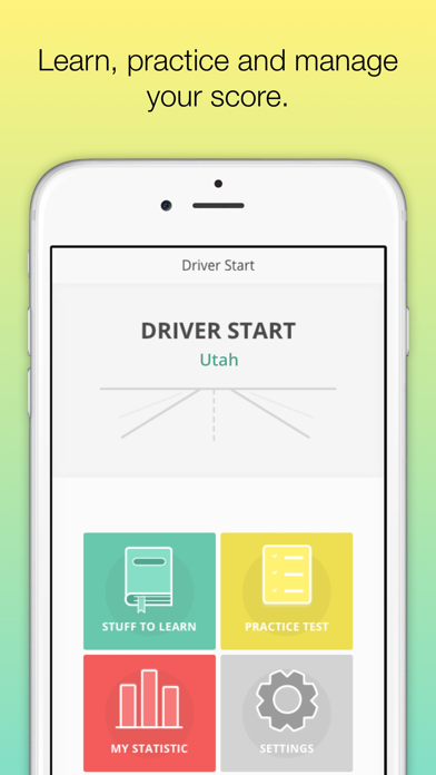 How to cancel & delete Utah DMV - UT Permit test ed from iphone & ipad 1