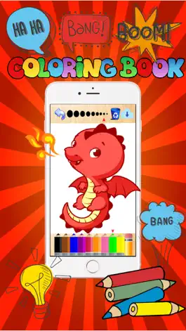 Game screenshot Coloring kids painting game for animals zoo books hack