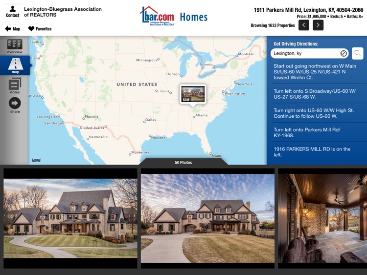 LBAR Homes for iPad