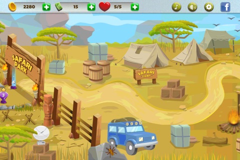 Safari Escape by Qublix screenshot 2