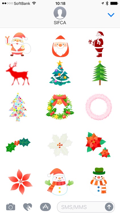 Happy Christmas Stickers - Emoji TOKYO