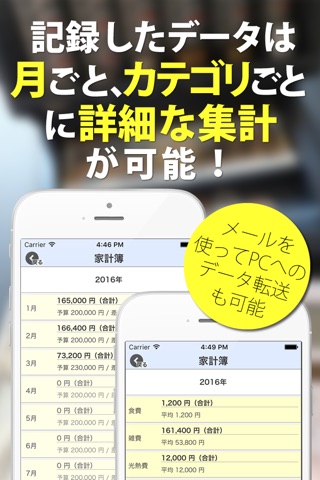 記録手帳 ～ カレンダー型家計簿アプリ ～ screenshot 4