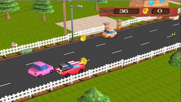 Mini Car Racing Simulator Game - Highway Crossy