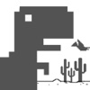 Super Steve io 8 Bit Widget Game: Dino Jump