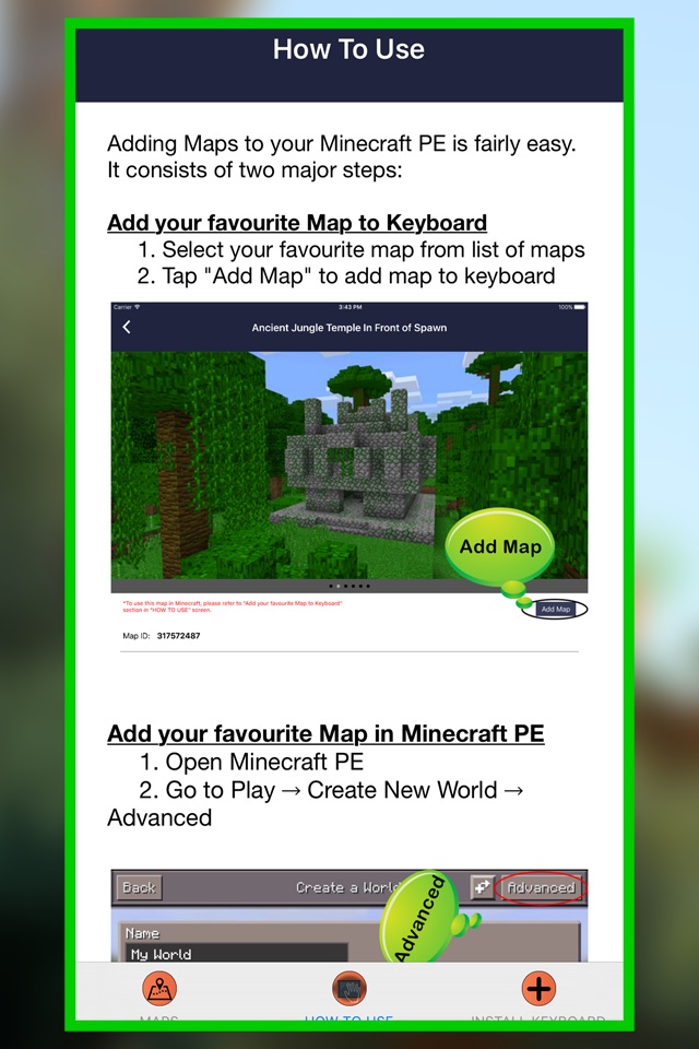 MineMaps for MCPE - Maps for Minecraft PE screenshot 4