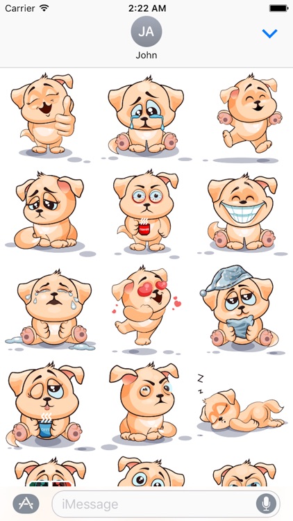 Dog Cute Sticker Pack 02