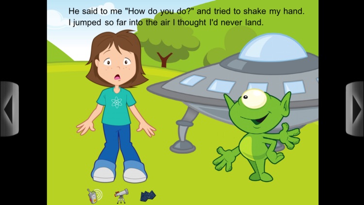 My Ride With The Alien - Educational and Interactive Book App
