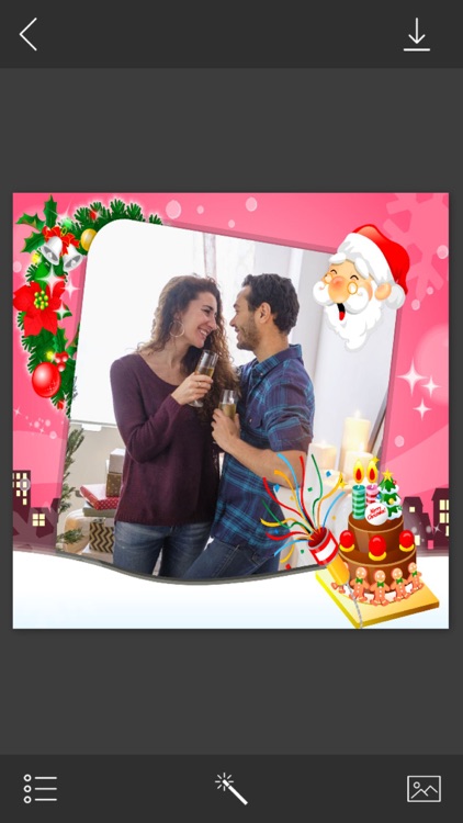 Xmas Special HD Photo Frame - Photo editor