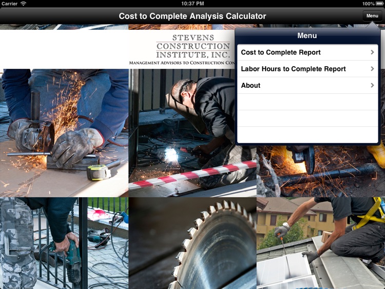 Cost to Complete Calculator