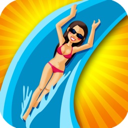 A Waterslide Beach Party Paradise FREE - Extreme Water Slide Park
