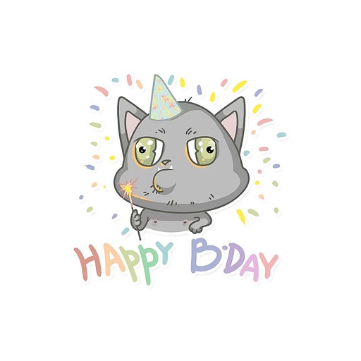 Happy Birthday Collection Stickers icon