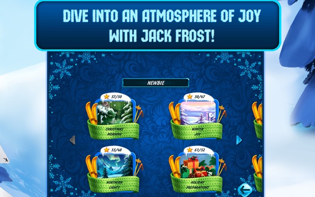 Solitaire Jack Frost Winter Adventures Free(圖2)-速報App