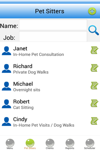 Pet Sitting Software screenshot 2