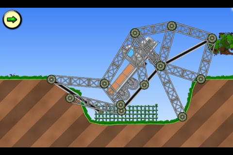 Railway bridge - Bridge construction simulator screenshot 2