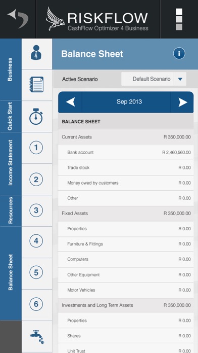 How to cancel & delete Riskflow Cash Flow Optimiser from iphone & ipad 1