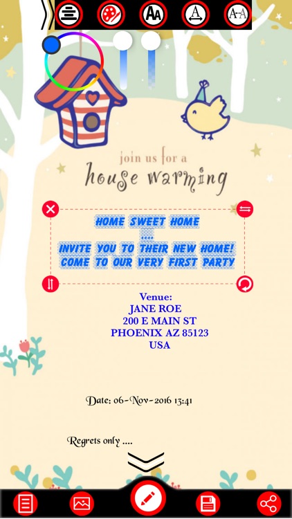 Housewarming Party Invitation Cards Maker screenshot-3