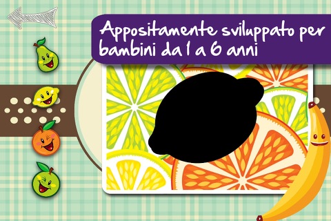 Food Shape Game Puzzle for young kids and toddlers screenshot 2
