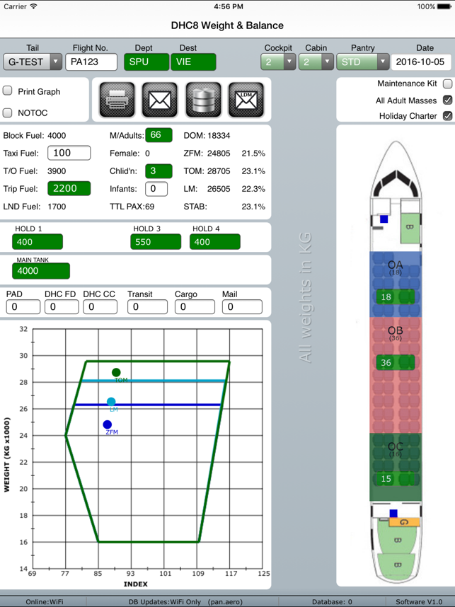 Pan Aero Weight and Balance DHC8(圖1)-速報App