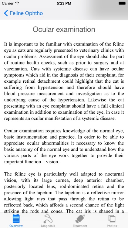 Feline Ophthalmology screenshot-3